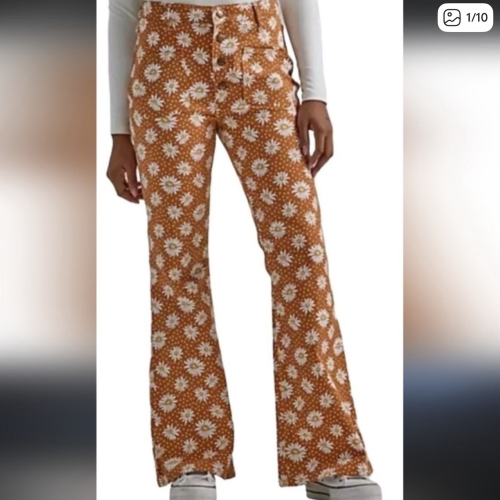 Wrangler Floral Flare Jeans